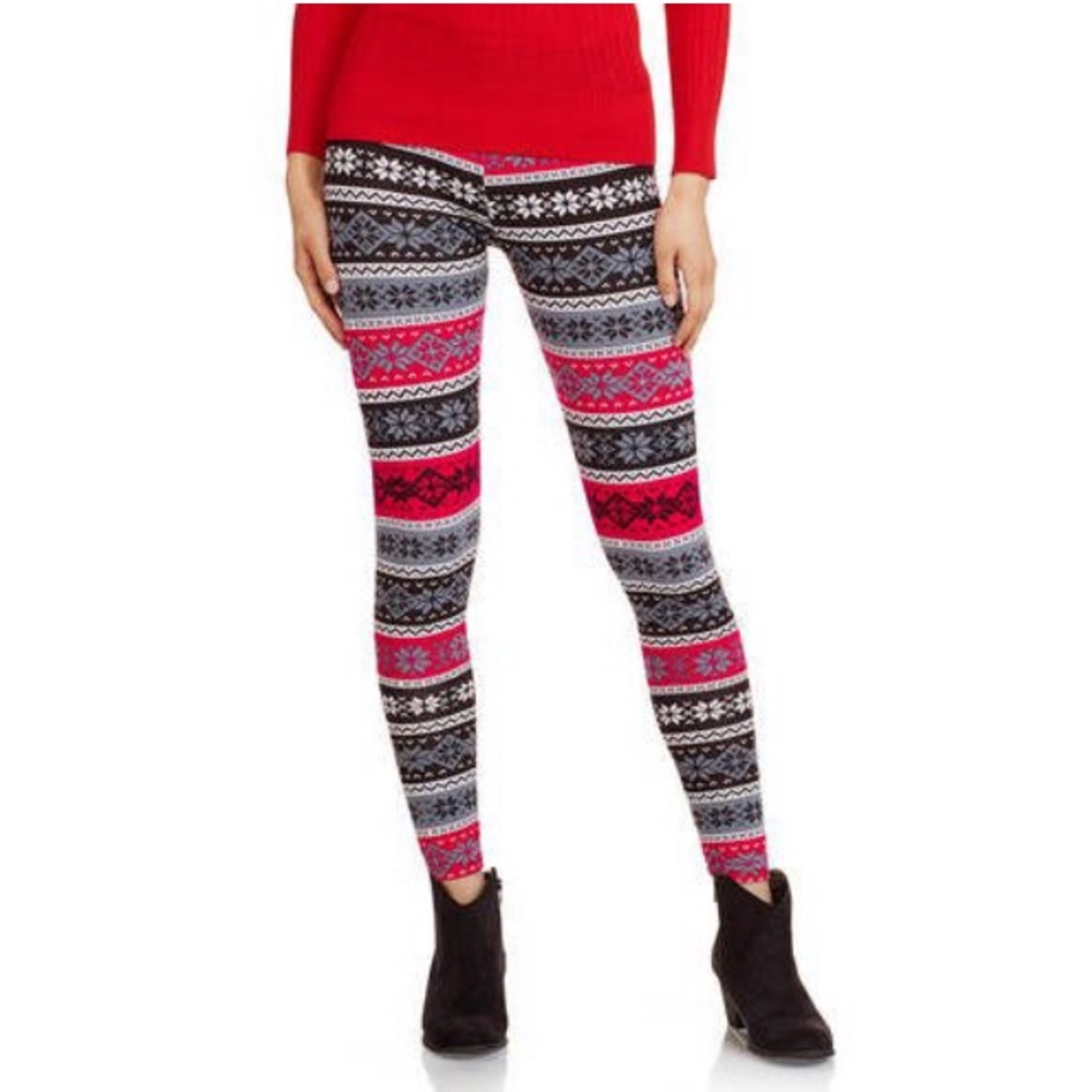 NWT Juniors' Christmas Ankle Leggings
